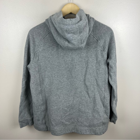 Lululemon Wind Down Pullover Hoodie Sweatshirt Womens Size 8 Gray Athletic Comfy - Picture 2 of 10